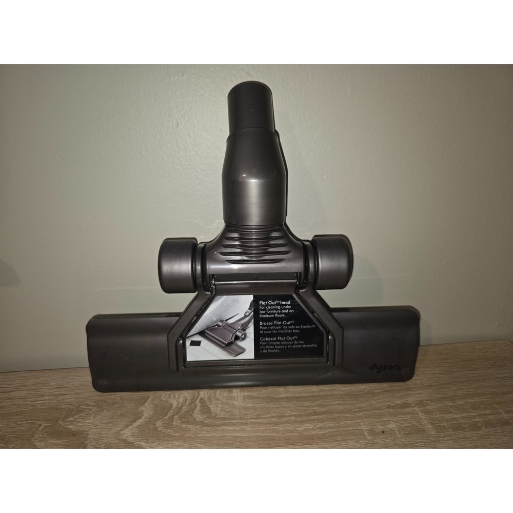 Dyson Flat Out Tool Vacuum Attachment Low Profile Hard Floor Head 914617-01 Iron